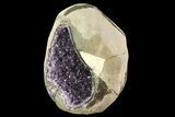 Purple Amethyst Geode - Uruguay #83660-3